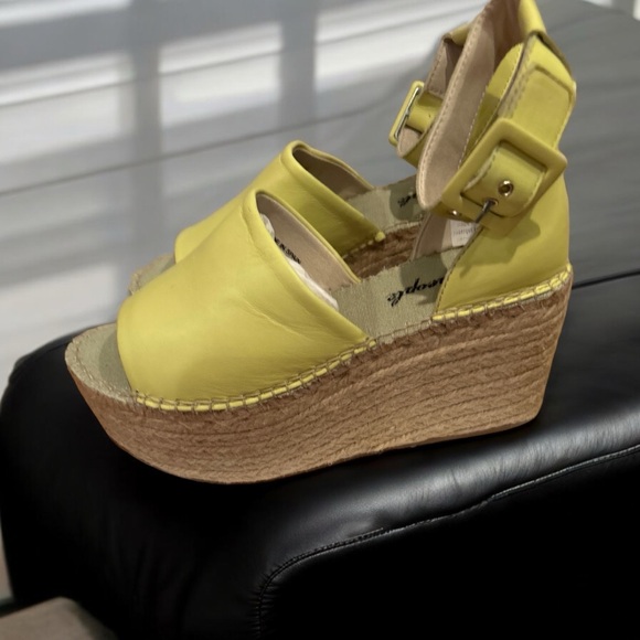 HP/FREE PEOPLE COASTAL PLATFORM WEDGE ESPADRILLE!! - Picture 3 of 9